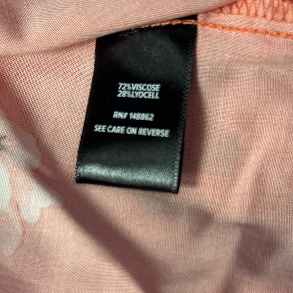 Torrid torrid Challis V-Neck Mini Dress 4X / 26 Rosey Punch NWT - Picture 13 of 17